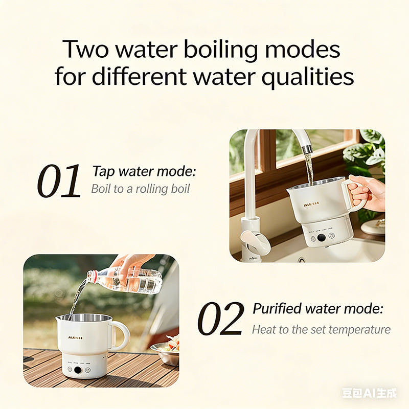 Portable Folding Electric Kettle