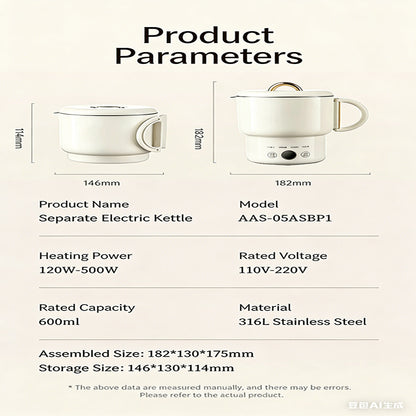 Portable Folding Electric Kettle