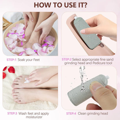 Electric Foot File and Callus Remover