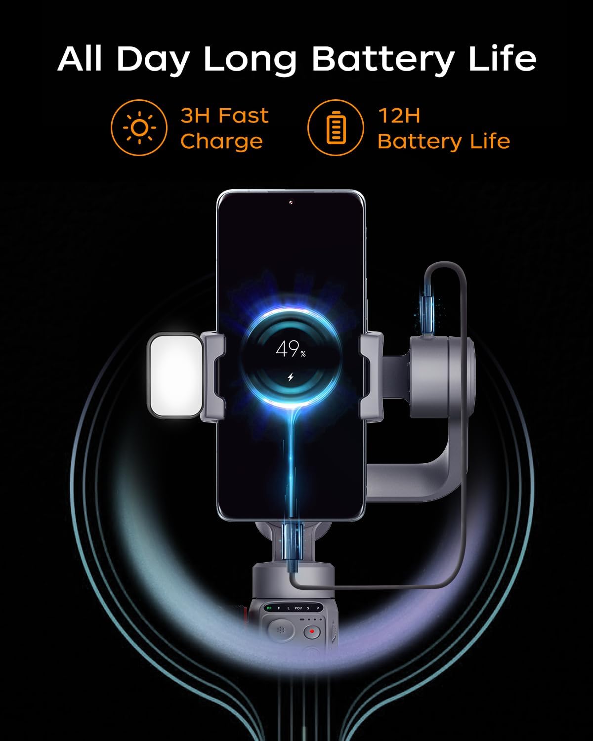 AI Tracking Gimbal Stabilizer for Smartphone – Troou
