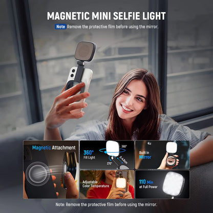 Magnetic Selfie Light Compatible with MagSafe iPhone