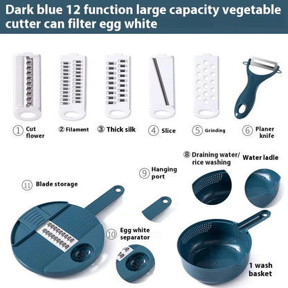 9 in 1 Multi-functional Vegetable Chopper