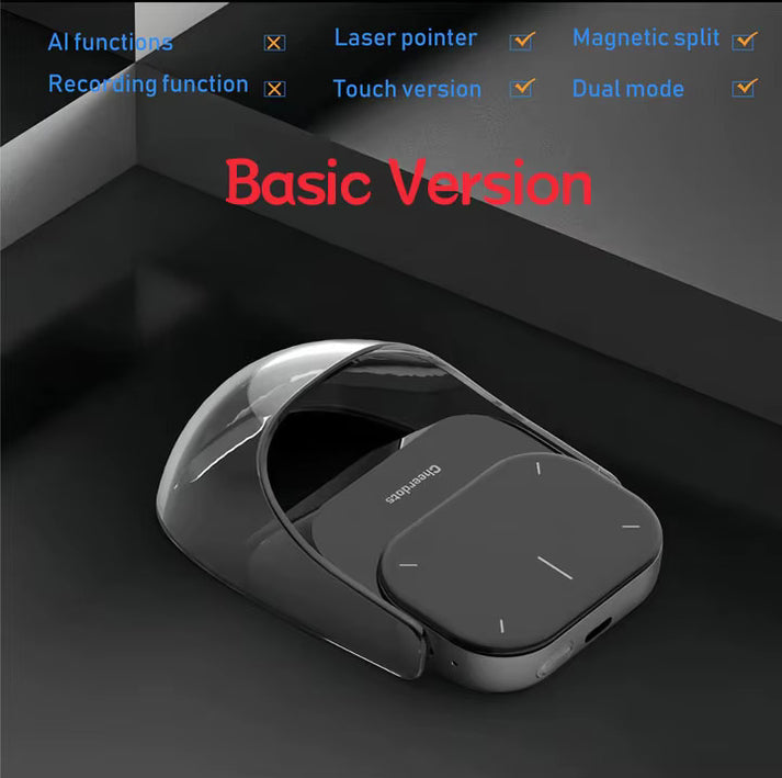 Detachable Air Mouse Wireless Touchpad All-in-one Pocket AI Recording ...