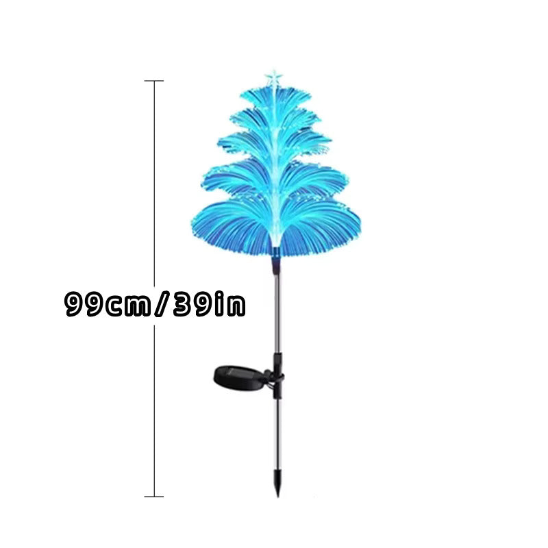 Solar Powered 7 Color Changing Jellyfish Stake Light