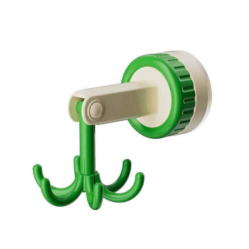 Suction Cup Six-Claw Rotating Hook – Troou