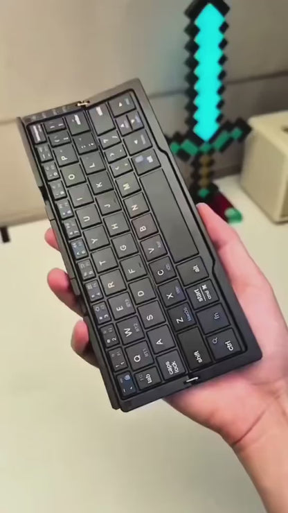 Mini Folding Bluetooth Wireless Keypad